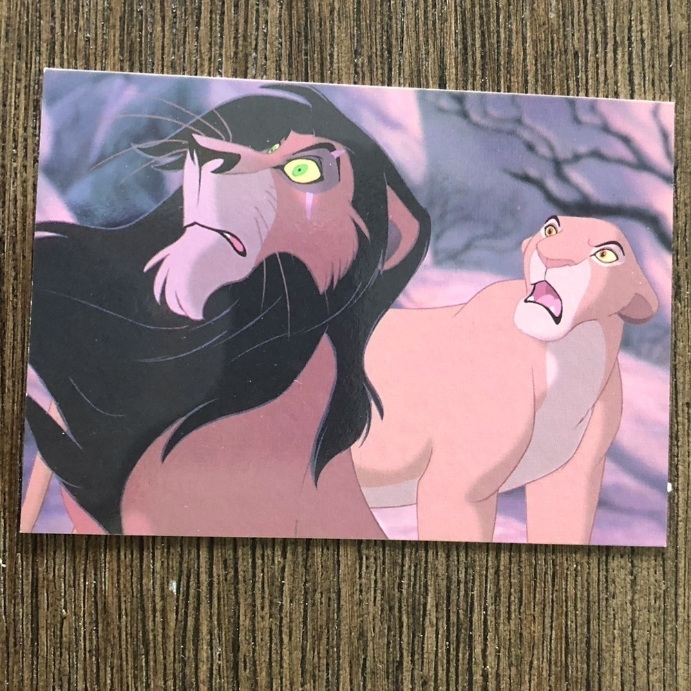 Disney The Lion King 1995 trading card: Simba is Revealed #56
